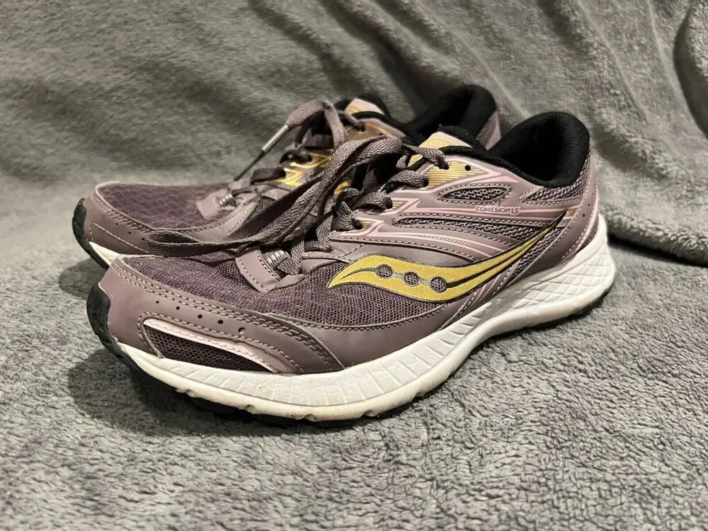 Saucony Cohesion 13 S10559-6 Dusk/ Blush Running Shoes Womens Size 9.5